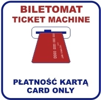 piktogram - oznaczenie biletomatu na pojeździe